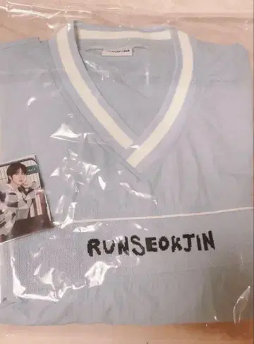 BTS 진 RUNSEOKJIN JAPAN V넥 T M 사이즈