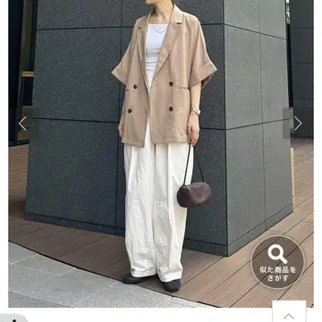 새상품 pon테라 자켓 CIAOPANIC TYPY 베이지