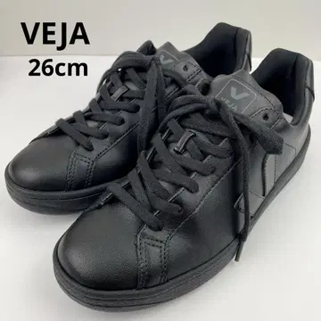 미사용급! VEJA 올 블랙 26cm 베자 URCA CWL