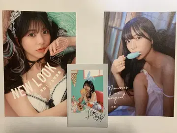 아사노 코코로 엽서 2종 & 폴라로이드풍 씰 세트