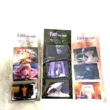 Fate heaven's feel 장면 컷 스퀘어 캔뱃지 세트