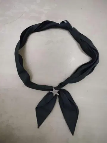 호쿠세이 여자 스카프 별이 있는