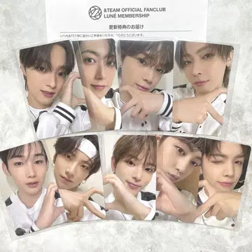 &TEAM FC 업데이트 트레이딩 카드 9장 세트