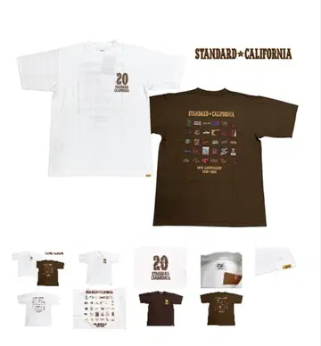 STANDARD CALIFORNIA 20주년 기념 티셔츠