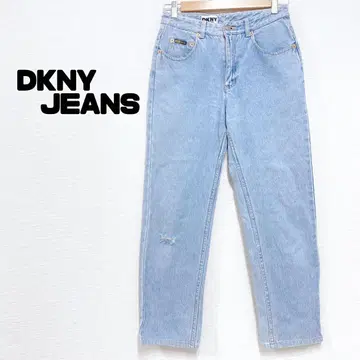 구제 의류 90년대 DKNY JEANS 홍콩산 테이퍼드 데님 빈티지