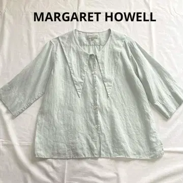 MARGARET HOWELL 네커치프 블라우스 사이즈 1