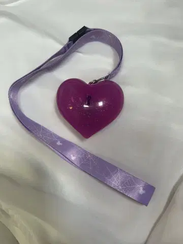 디즈니 할로윈 유령의 저택 신부 하트 라이트 목걸이
