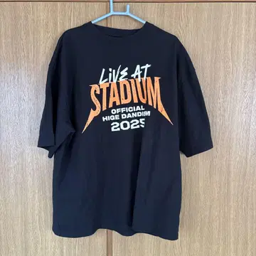 히게단 LIVE AT STADIUM 2025 라이브 티셔츠