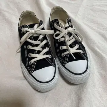 CONVERSE ALL STAR 블랙 스니커즈 22.5