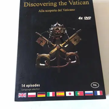 Discovering the Vatican 4x DVD
