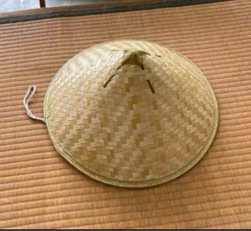 대나무 모자 끝 부분 강화 (오도쿠리 부착)