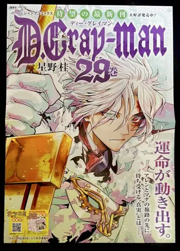 D.Gray-man 디 그레이맨 29권 B3 포스터