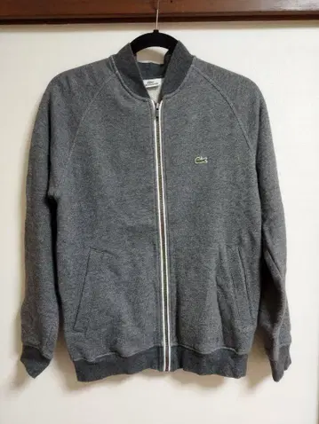 Lacoste 그레이 집업 자켓
