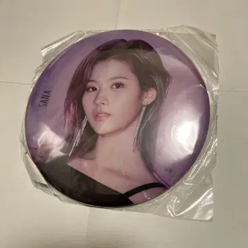 TWICE TWICELIGHTS BIG 캔 배지 사나 미개봉
