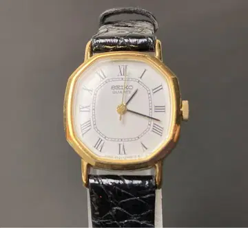작동 제품 SEIKO 쿼츠 5421-5210 손목시계 화이트 다이얼