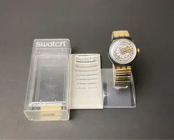 가동품 Swatch 스와치 오토매틱 자동 감기 뒷면 스케치 손목시계