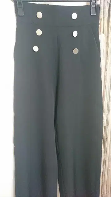 마린 버튼 슬림 레그 팬츠 Frene 같은 형태 미사용 새상품
