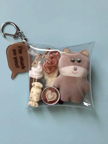 가챠 파우치 무뉴 라떼 소프트 크림 프레첼 초콜릿