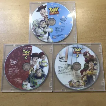 디즈니 영화 토이스토리 1 2 3 DVD 3 작품 세트