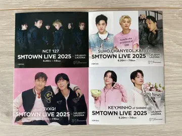SMTOWN LIVE 2025 스티커 세트 라라포트
