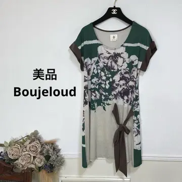 새상품급 boujeloud 빅 플라워 엘레강스 원피스