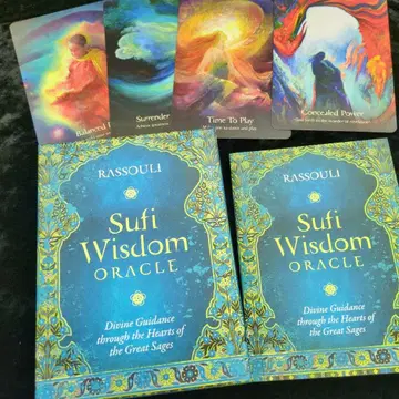 Sufi Wisdom Oracle 오라클 카드 세트 영문판 설명서 포함