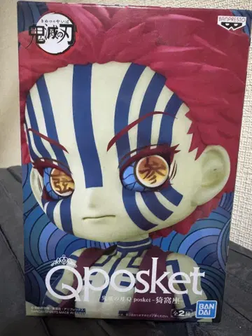 Qposket 귀멸의 칼날 아카자 피규어