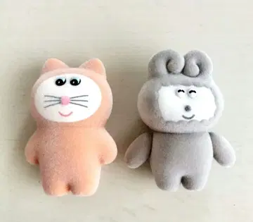무뉴 3 미니어처 마스코트 냐오차 & 포코시 2 쿠루피피