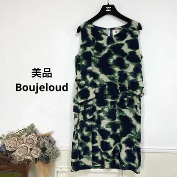 새상품급 boujeloud 그린 엘레강스 원피스