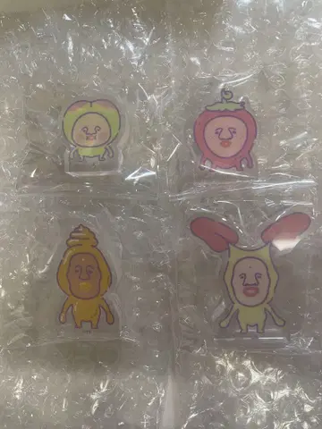 코비토즈칸 캐릭터 복권 아크릴 마스코트 4종 세트