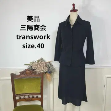 새상품급 삼양상회 transwork 블랙 포멀 수트