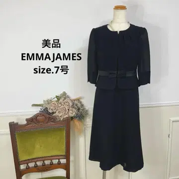 새상품급 EMMAJAMES 블랙 포멀 원피스