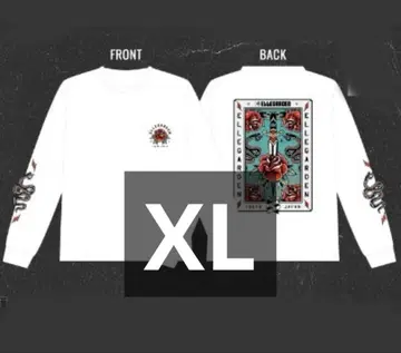 미개봉 새상품 ELLEGARDEN 2025 롱 슬리브 티셔츠 XL
