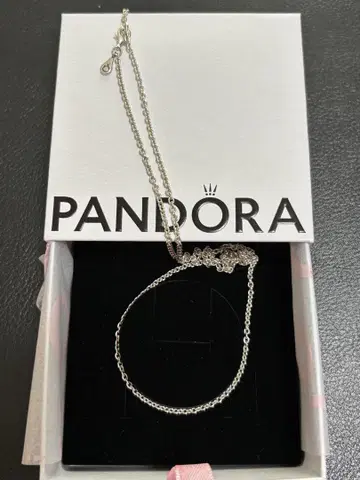 Pandora 실버 925 체인 목걸이
