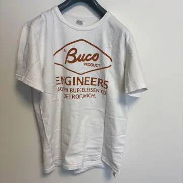 Buco 프린트 티셔츠 화이트