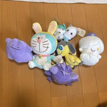도라에몽 봉제 인형 세트
