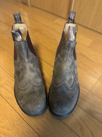 Blundstone 사이드 고어 부츠 윙 칩 uk8 26.5cm