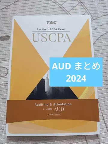 TAC USCPA AUD 요약 강의 2024 미국 공인 회계사