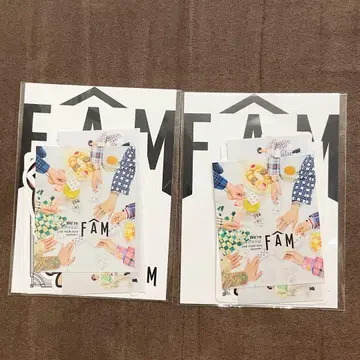 timelesz FAM 아이치 한정 스티커 세트 2개 세트