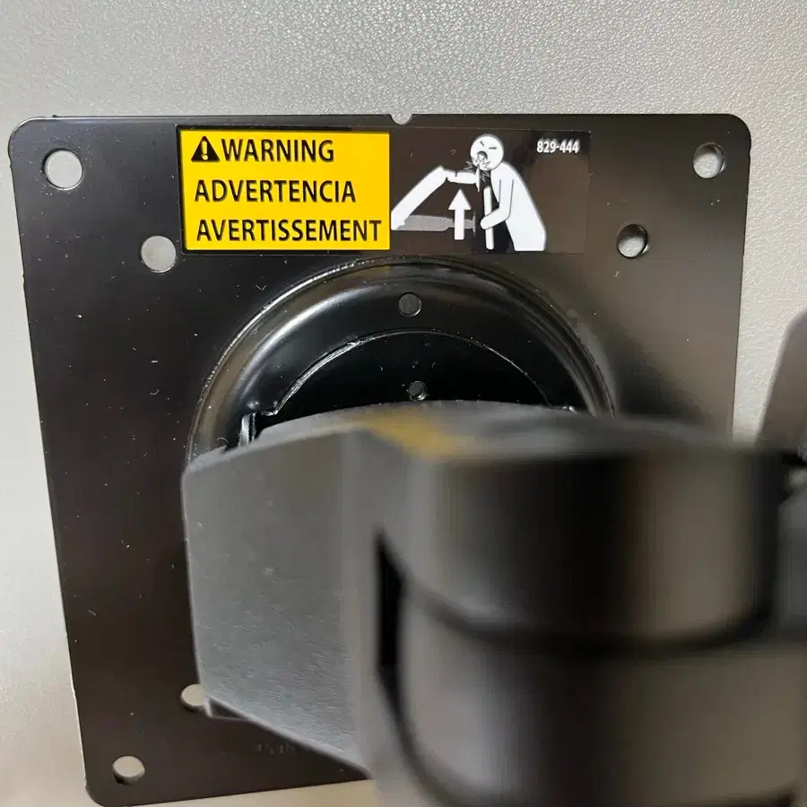 어고트론 lx 싱글 모니터암 블랙