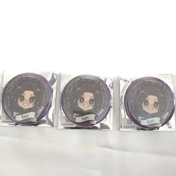 진격의 거인 프린세스 카페 천사와 악마 한지 캔뱃지 세트