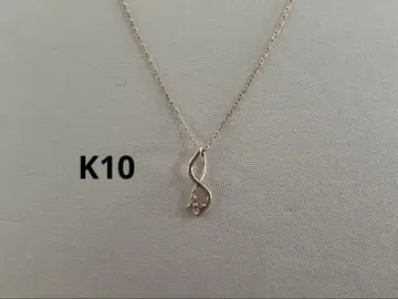 K1 핑크 골드 목걸이 약 40cm
