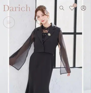 다리치 슬릿 케이프 숏 자켓