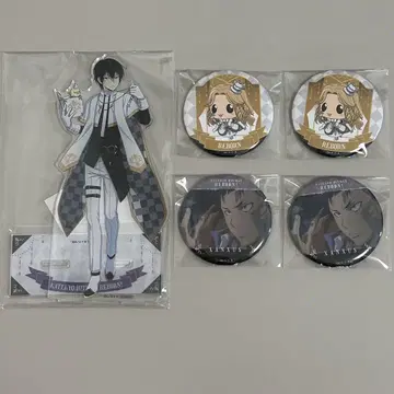 가정교사 히트맨 리본! 히바리 리본 XANXUS 럭키 캔뱃지