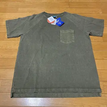 굿온 숏 슬리브 헤비 래글런 포켓 티셔츠 9oz 두꺼운 원단