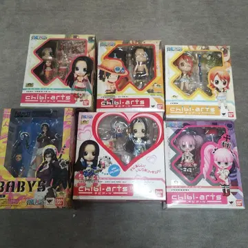 원피스 CHIBI-ARTS 피규어 6종 세트
