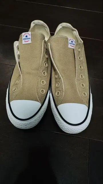 CONVERSE 베이지 슬립온