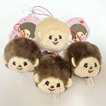 몬치치 페이스 마스코트 4개 세트