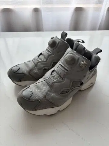리복 Instapump Fury 그레이