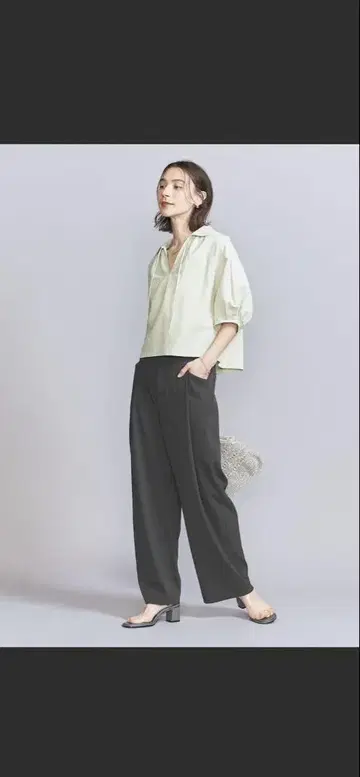 BEAUTY&YOUTH UNITED ARROWS 백 밴딩 팬츠 새상품